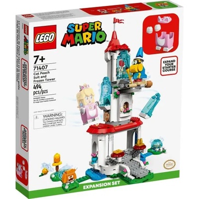 Конструктор Lego Super Mario, Комплект Cat Peach Suit and Frozen Tower, 71407