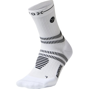STOX Energy Socks Дамски чорапи за бягане STOX Energy Socks Women's Running Ankle Socks Running socks - White / Black - размер 36-38 (EU) (207-2120-0311)