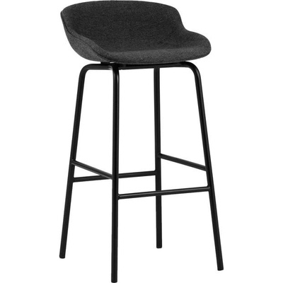 Normann Copenhagen Hyg Barstool 75 black/main line flax