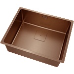 Teka Иноксова мивка за вграждане 3-в-1, Metallic, за шкаф със светъл отвор 60 см FlexLinea RS15 50.40 мед (М.1013.МЕД) - xmall Мивка за вграждане