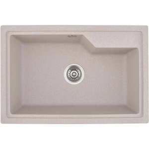Inter Ceramic Гранитна мивка за вграждане ICGS 8315 Sand (ICGS 8315 SAND) Мивка за вграждане
