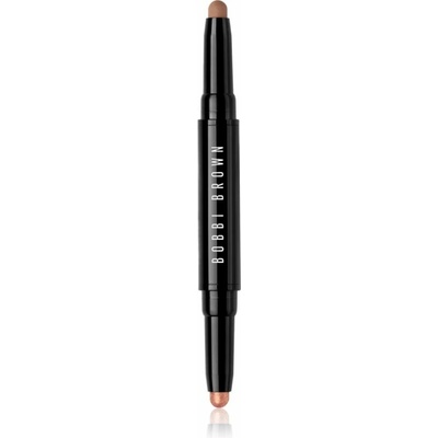 Bobbi Brown Long-Wear Cream Shadow Stick Duo očné tiene v ceruzke duo Heat Ray / Biscotti 1,6 g