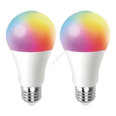 К-кт 2x LED Димируема крушка MESH Интелигентен A60 E27/12W/230V 2700-6500K - Aigostar (AI1828)