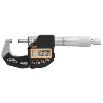 KINEX K-MET Mikrometr třmenový digitální DIN 863 Absolute Zero 50-75mm 0,001 KI7030-05-075