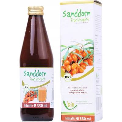 Medicura Rakytníková šťava Bio 100% 330 ml