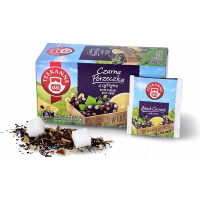 Teekanne WOF Black currant with lemon 20 x 2,5 g