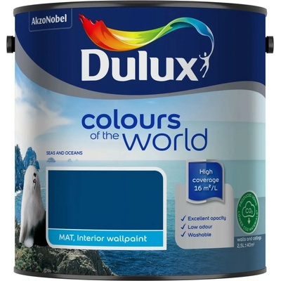 Dulux Interiérová emulzní barva Colour of the World královské indigo 2,5 l