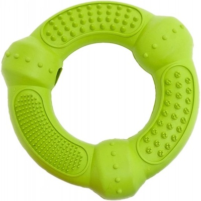 Flamingo Ruffus Ring - гумена играчка за кучета - кръг 12 х 3, 5 см - 1 брой, Белгия - 1030454