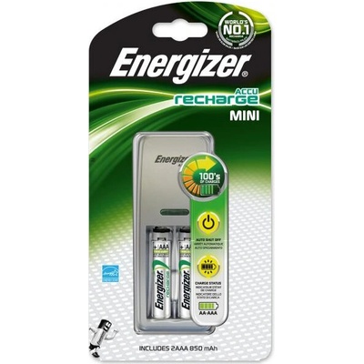 Energizer Mini nabíjačka + 2xAAA 850mAh