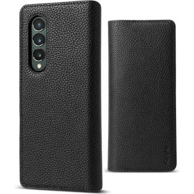 Ringke Folio Signature Standard - кожен калъф за Samsung Galaxy Z Fold 3 (черен)