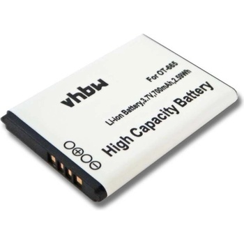 Image 1 of VHBW Батерия за Alcatel OT-356 / OT-665, 700 mAh (800103092)