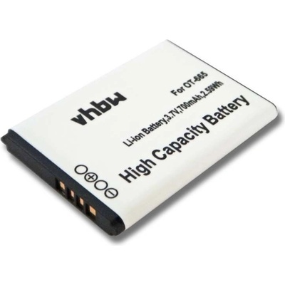 VHBW Батерия за Alcatel OT-356 / OT-665, 700 mAh (800103092)