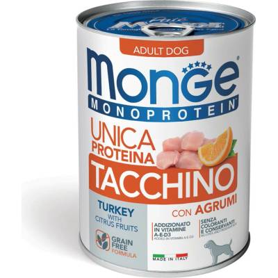 Monge Monoprotein Fruits Adult Turkey 400 g