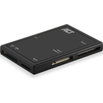 ACT Външен четец за карти USB 3.2 Gen1 (USB 3.0), черен AC6370 (AC6370)