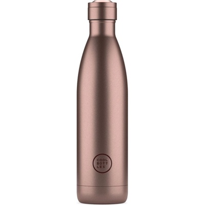 Cool Bottles Termo fľaša z nerezovej ocele Metallic Rose trojvrstvová 750 ml