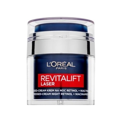 L'Oréal Revitalift Laser стягащ нощен крем Pressed-Cream Night Retinol + Niacinamide 50 ml