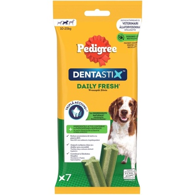 Pedigree Denta Stix Fresh Medium 7 ks 180 g