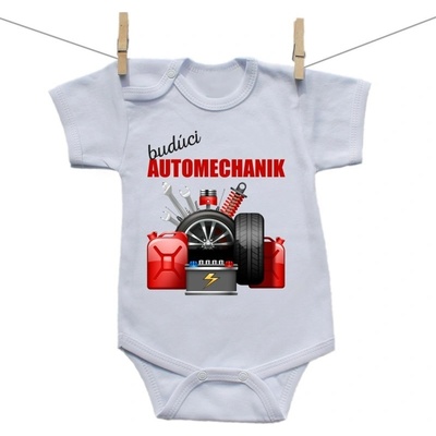 Boodyy Body s krátkym rukávom Budúci automechanik