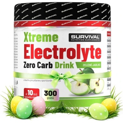 Survival Xtreme Electrolyte Zero Carb Drink 300 g – Zbozi.Blesk.cz