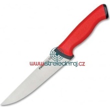 PIRGE řeznický porcovací nůž červený DUO Butcher 160 mm