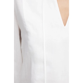 Michael Kors Блуза MICHAEL Michael Kors в бяло с изчистен дизайн MS540SPH7A (MS540SPH7A)