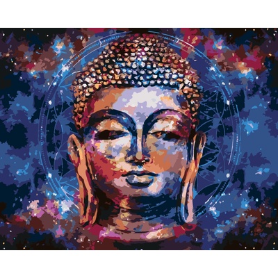 ZUTY Malování podle čísel HVĚZDNÝ BUDDHA II 40 x 50 cm