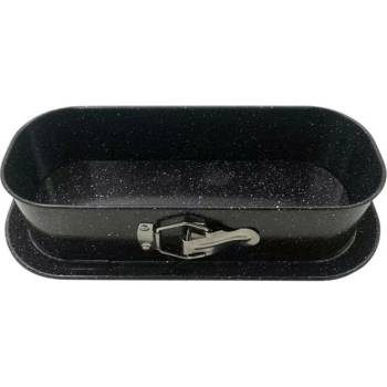 Image 1 of Kinghoff Форма за печене Kinghoff KH 1785, стомана, незалепващо покритие, 34.5 x 15.5 x 8 cm, черна (KH 1785)