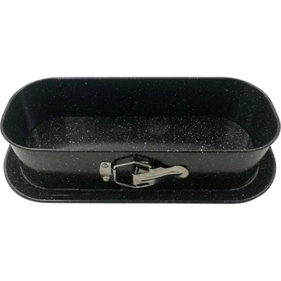 Kinghoff Форма за печене Kinghoff KH 1785, стомана, незалепващо покритие, 34.5 x 15.5 x 8 cm, черна (KH 1785)