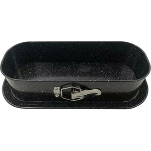 Kinghoff Форма за печене Kinghoff KH 1785, стомана, незалепващо покритие, 34.5 x 15.5 x 8 cm, черна (KH 1785)