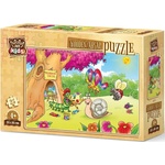 Art Puzzle Дървен пъзел Art Puzzle от 25 части - Художници в гората (5873) - baby