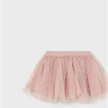 MAYORAL Пола тюл за бебе момиче в розов цвят с глитери Майорал