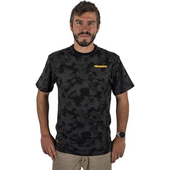 Mikbaits tričko black camou