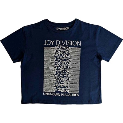 Joy Division Unknown Pleasures Denim Blue XL Дамски Риза (JDCT04LD04)