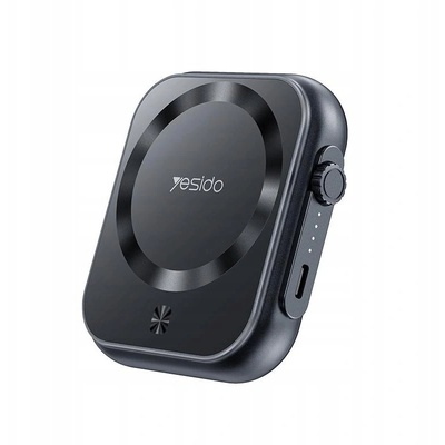 4kom. pl Yesido YP59 5000 mAh Power Bank 20W USB-C + 15W MagSafe, сив