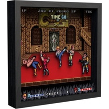 Pixel Frames - Double Dragon 23x23cm
