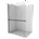 Mexen Kioto+ душ стена с рафт Walk-in 70 x 200 cm, прозрачен, черен - 800-070-121-70-00 (800-070-121-70-00)