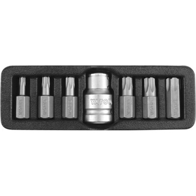 sada bitov Yato 7 ks TORX s otvorom YT 0416