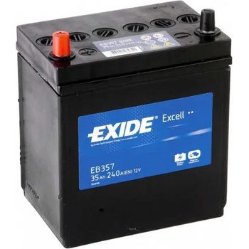 Exide Excell EB357 35Ah 240A left+ Asia (EB357)