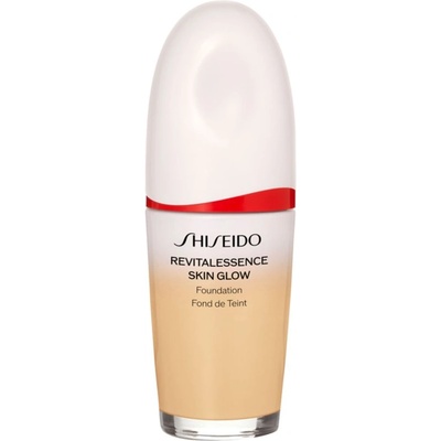 Shiseido Revitalessence Skin Glow Foundation лек фон дьо тен с озаряващ ефект SPF 30 цвят Birch 30ml