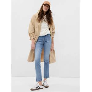 GAP Дънки Mid Rise Slim Vintage Split-Hem GAP GAP | Sin | ЖЕНИ | XXS