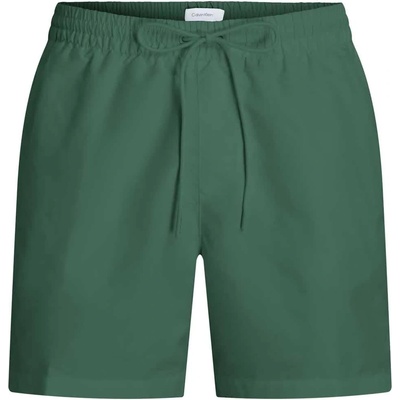 Calvin Klein Бански гащета Calvin klein Core Logo Medium Drawstring swimming shorts - Green (Wild Green)