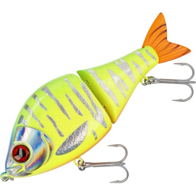 Mikado WOBLER - MFT SWIMBAIT - 10cm / HOLO TIGER VOLNĚ POTÁPIVÝ - 1 ks