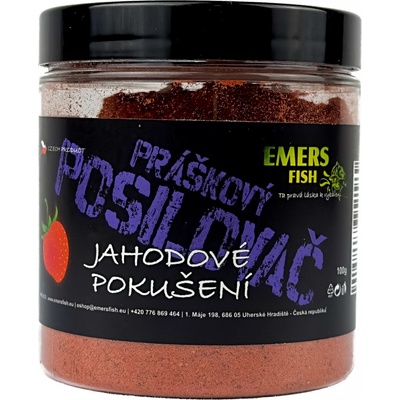 EMERS FISH Práškový Posilovač - Jahodové Pokušení