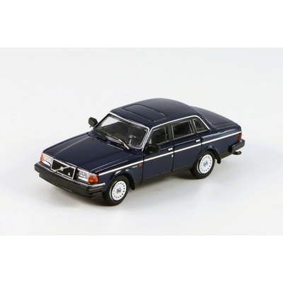 Minichamps Volvo 240GL 1986 tmavě modrá 1:87 - MAXICHAMPS