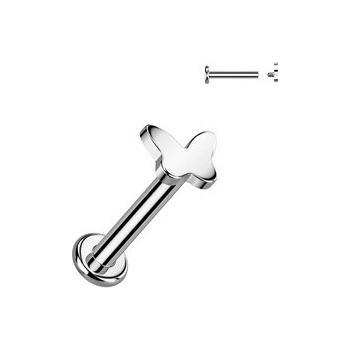 Šperky4U Piercing do brady labreta TITAN TIT1448-1208