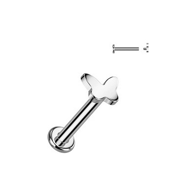Šperky4U Piercing do brady labreta Titan TIT1448-1206