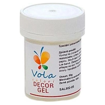 Gél na jedlý papier – kelímok 50 g - Vola colori