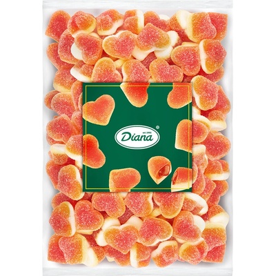 Diana Company Želé broskyňové srdiečka plnené 1 kg
