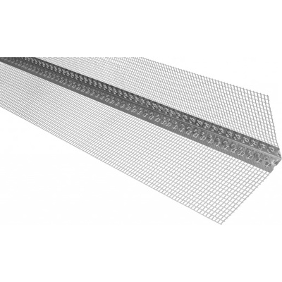 Den Braven - Kombi lišta rohová s tkaninou, 10 cm x 10 cm x 2,5 m