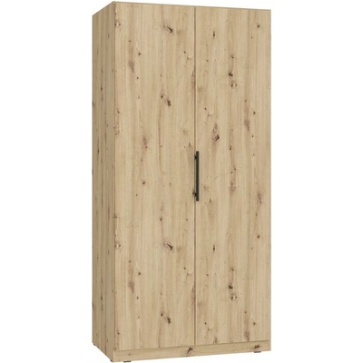 Maro Šatní skříň 100x213 cm dub artisan CDXS82-D78 – Zboží Dáma